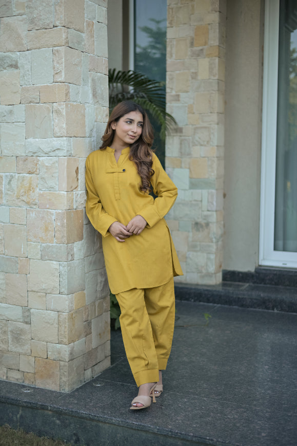 Mustard Co-Ord Set