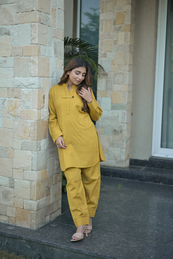 Mustard Co-Ord Set