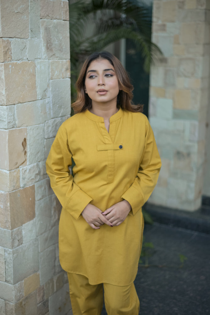 Mustard Co-Ord Set