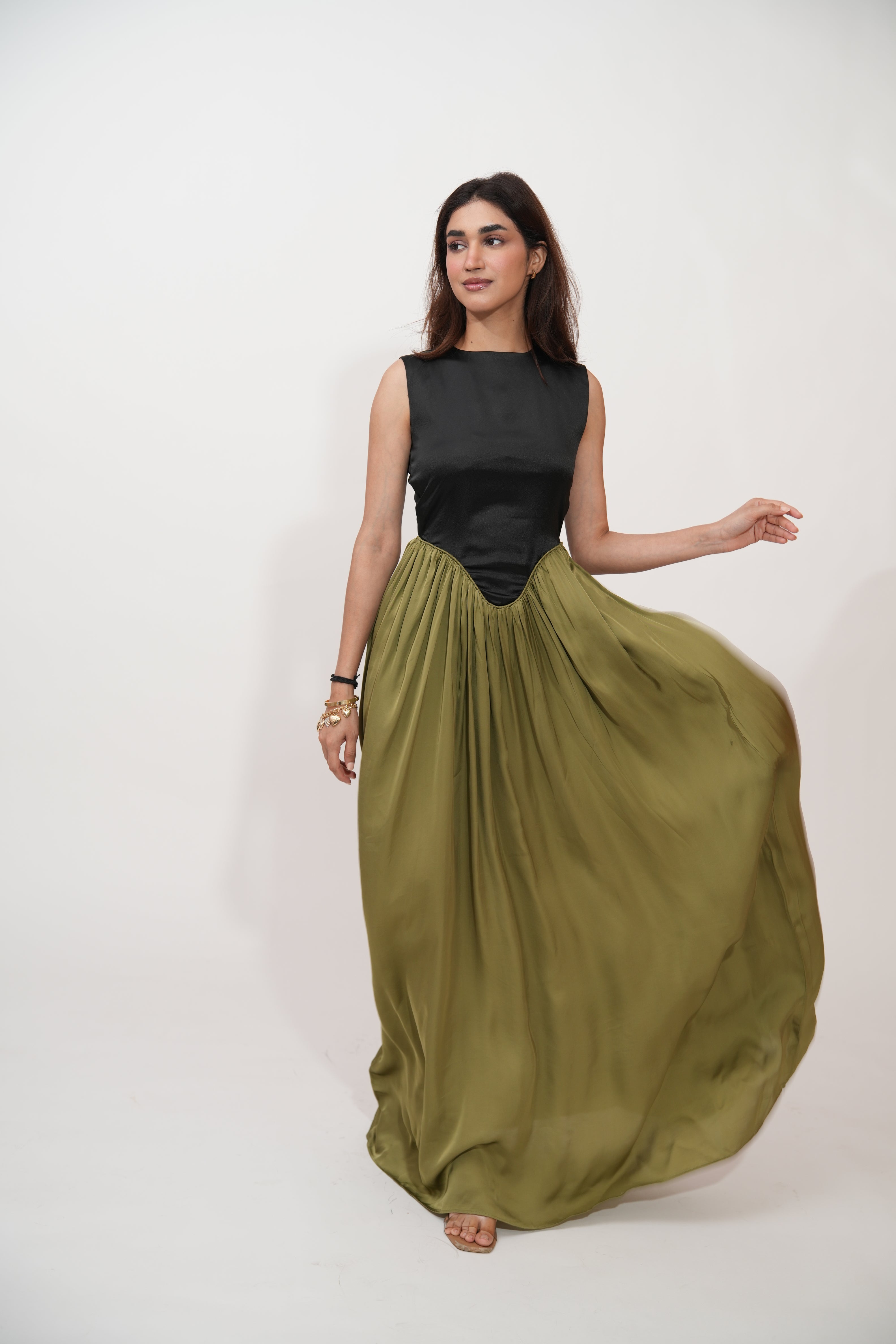 Serene Dress Olive