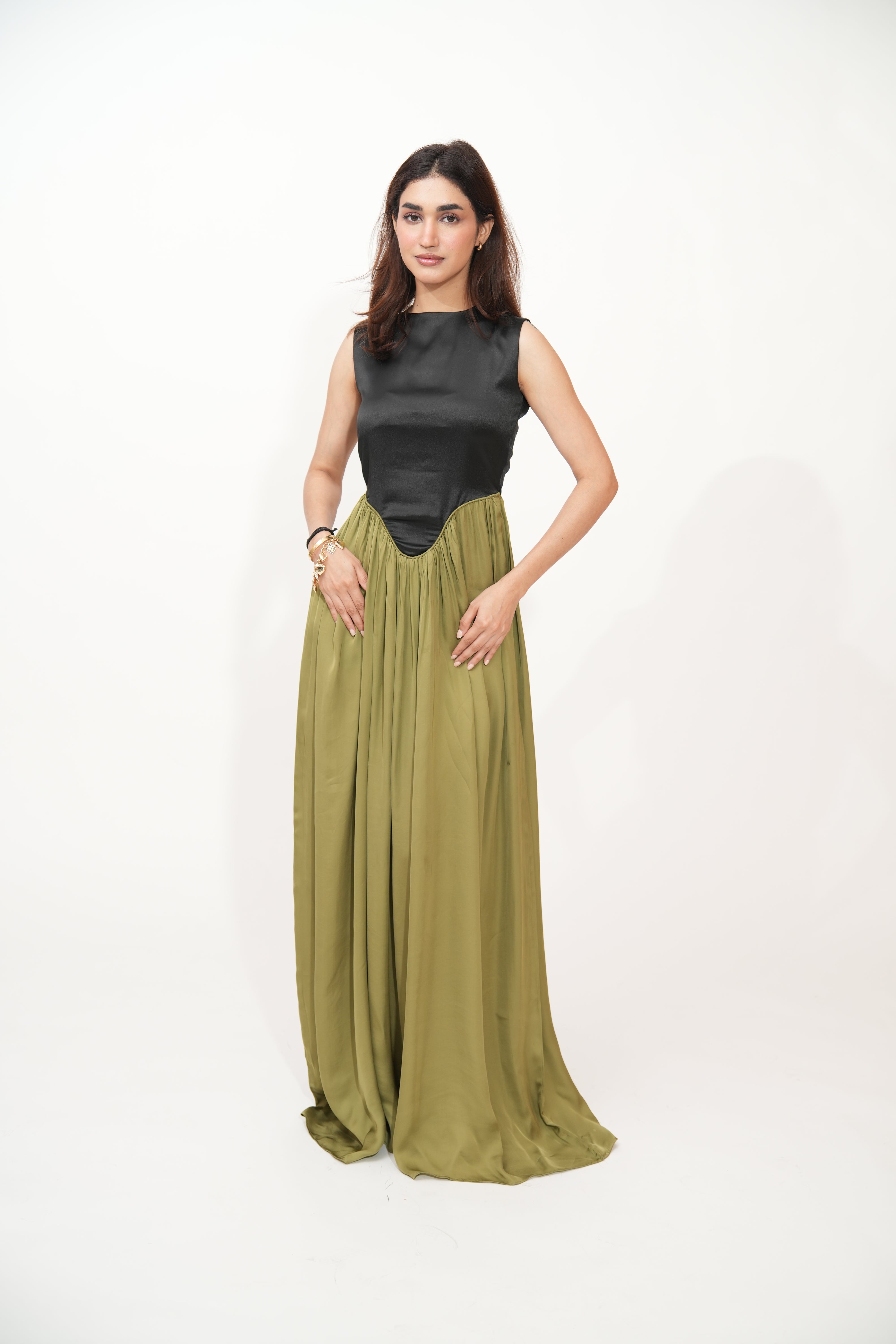 Serene Dress Olive